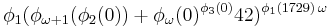 \phi_1(\phi_{\omega%2B1}(\phi_2(0)) %2B \phi_\omega(0)^{\phi_3(0)}42)^{\phi_1(1729)\,\omega}