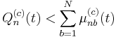 
Q_n^{(c)}(t) < \sum_{b=1}^N\mu_{nb}^{(c)}(t)
