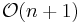 \mathcal O(n%2B1)