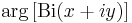 \mathrm{arg} \left[ \mathrm{Bi} ( x %2B iy) \right] \, 