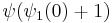 \psi(\psi_1(0)%2B1)