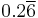 0.2\overline{6}