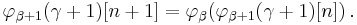 \varphi_{\beta%2B1}(\gamma%2B1) [n%2B1] = \varphi_{\beta} (\varphi_{\beta%2B1}(\gamma%2B1) [n]) \,.