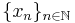 \{x_{n}\}_{n\in \mathbb{N}}