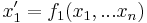 x_1'=f_1(x_1, ... x_n)