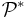 \mathcal{P}^*