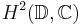 H^2(\mathbb{D},\mathbb{C})