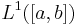 L^1([a,b])