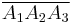 \overline{A_{1} A_{2} A_{3}}