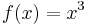 f(x)=x^3