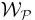 {\mathcal W}_{\mathcal P}