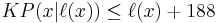 KP(x|\ell(x)) \leq \ell(x)%2B188