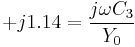 %2Bj1.14 = \frac{j \omega C_3}{Y_0}\,