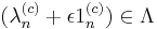 (\lambda_n^{(c)} %2B \epsilon 1_n^{(c)}) \in \Lambda