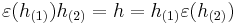 \varepsilon(h_{(1)})h_{(2)} = h = h_{(1)}\varepsilon(h_{(2)})