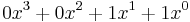 0x^3 %2B 0x^2 %2B 1x^1 %2B 1x^0