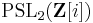 \operatorname{PSL}_2(\mathbf{Z}[i])