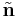  \tilde{\mathbf{n}} 