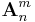 \mathbf{A}_n^m