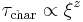 \tau_{\mathrm{char}}\propto \xi^z