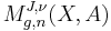 M_{g, n}^{J, \nu}(X, A)