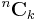 ^n\mathbf{C}_k