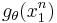 g_{\theta}(x_1^n)