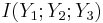 I(Y_{1};Y_{2};Y_{3})