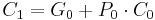 C_1 = G_0 %2B P_0 \cdot C_0