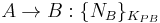 A \rightarrow B: \{N_B\}_{K_{PB}}