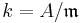 k = A / \mathfrak{m}