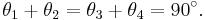 \theta_1%2B\theta_2=\theta_3%2B\theta_4=90^\circ. \;