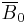 \overline{B}_0