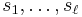 s_1,\ldots,s_{\ell}