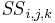 \mathit{SS}_{i,j,k}\,