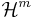 \mathcal{H}^m