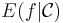 E(f|\mathcal{C})