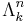 \Lambda^n_k