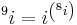 {}^{9}i = i^{\left({}^{8}i\right)}