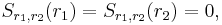 S_{r_1, r_2}(r_1) = S_{r_1, r_2}(r_2) = 0,