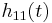 h_{11}(t)