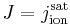 J=j_\mathrm{ion}^\mathrm{sat}