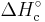 \Delta H ^{\circ}_{\mathrm{c}}