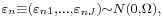  \scriptstyle \varepsilon_n \equiv (\varepsilon_{n1},\ldots,\varepsilon_{nJ}) \sim N(0,\Omega) , 