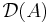 \mathcal{D}(A)