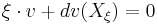 \xi\cdot v%2Bdv(X_\xi)=0