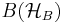  B(\mathcal{H}_B) 