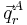 \vec{q}^A_r