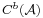 \scriptstyle C^b(\mathcal{A})