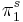 \pi^s_1